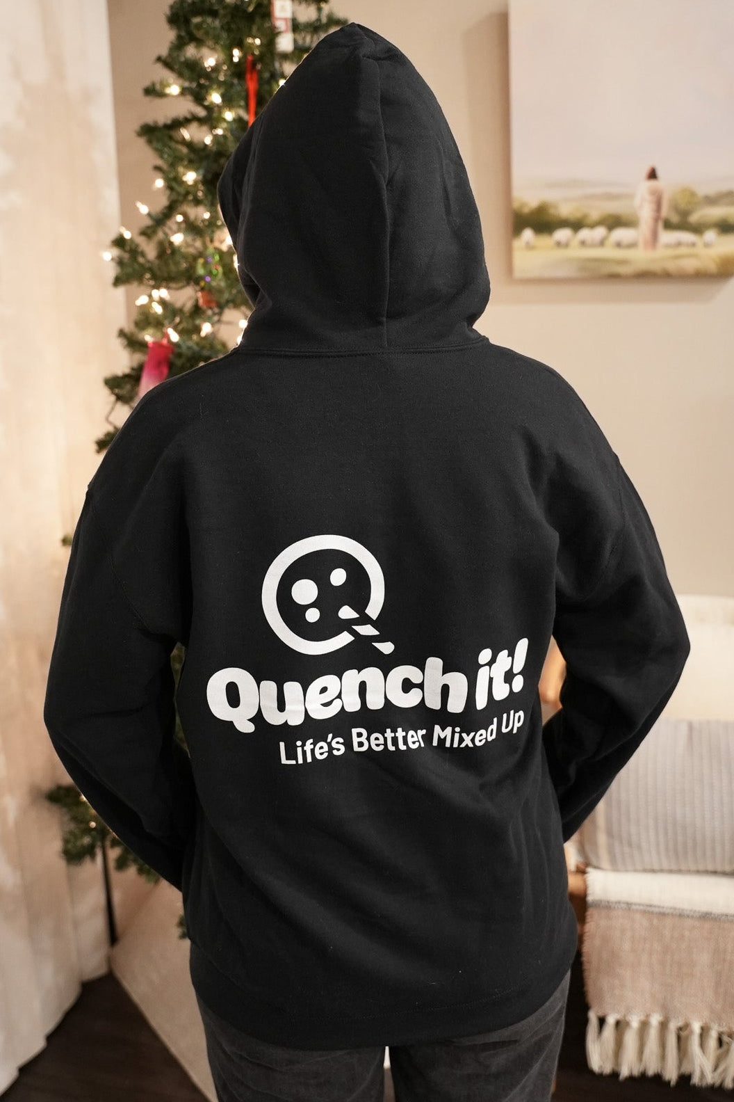 Quench It Logo Hoodie