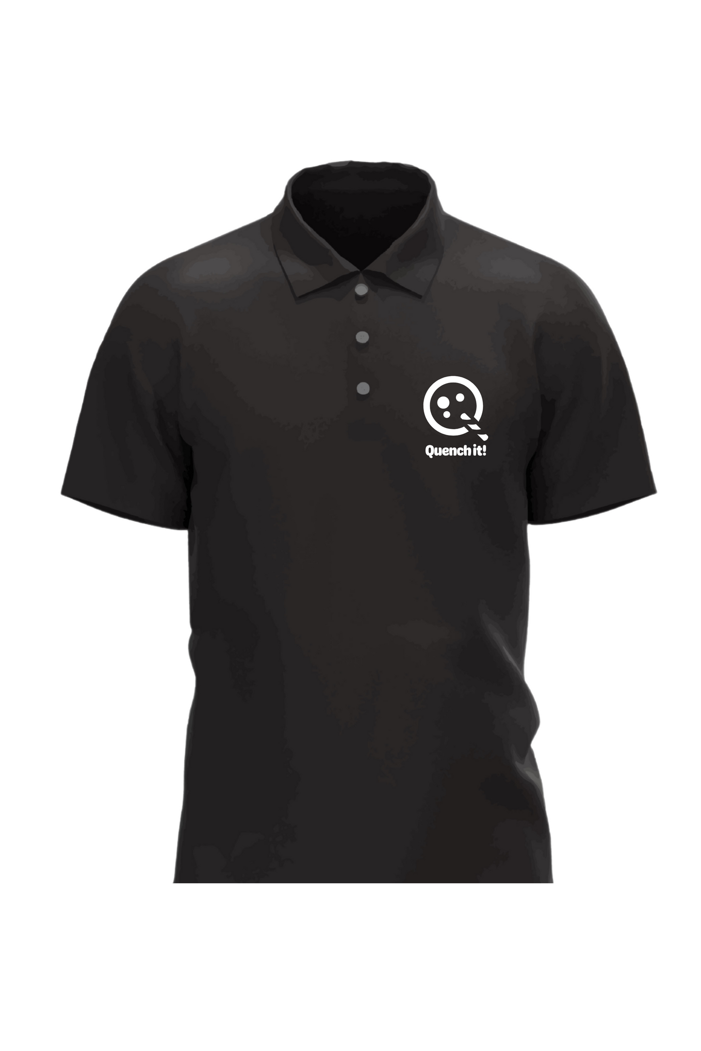 Quench It Logo Polo