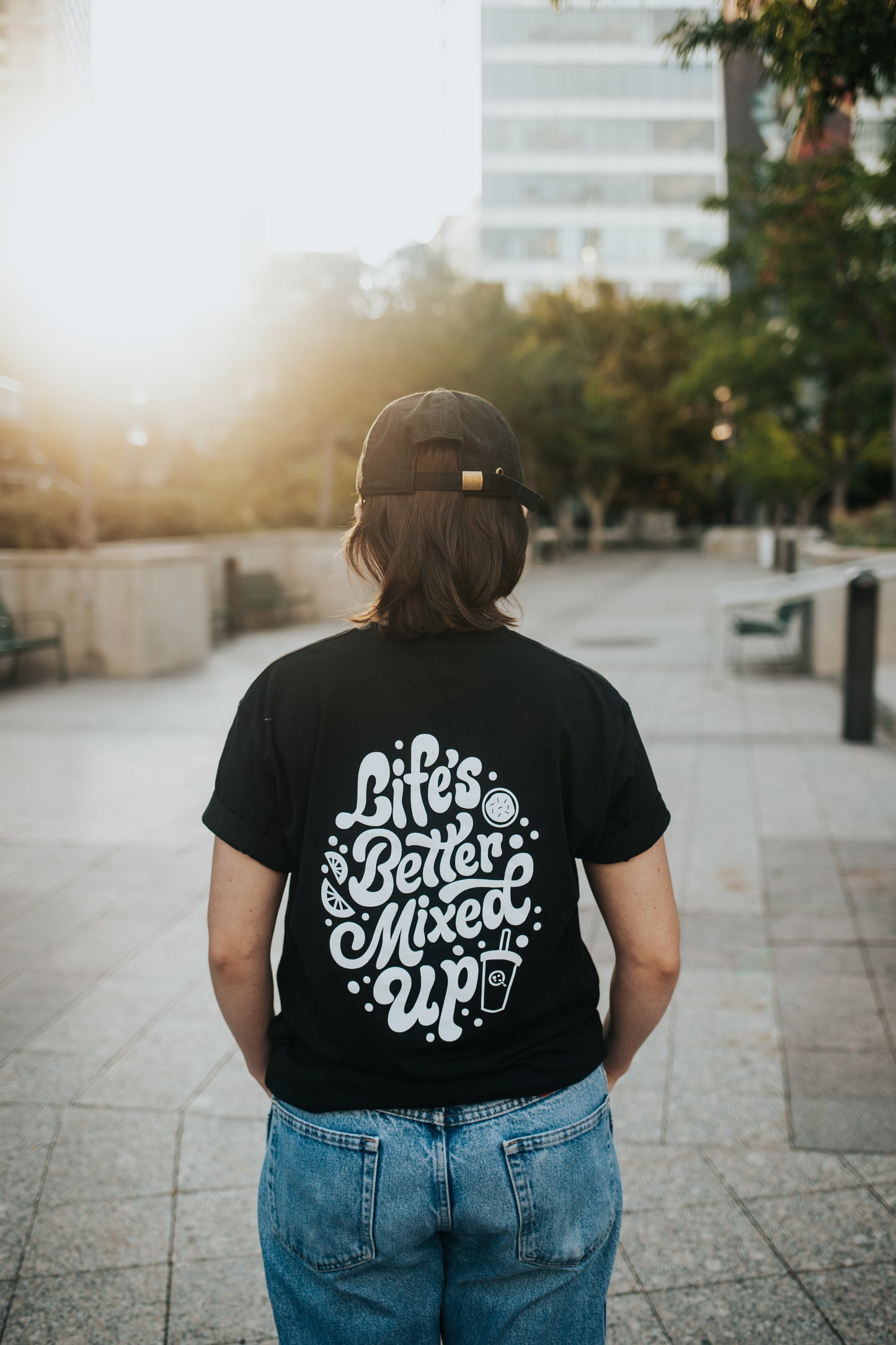 "Life's Better Mixed Up" Mural T-Shirt