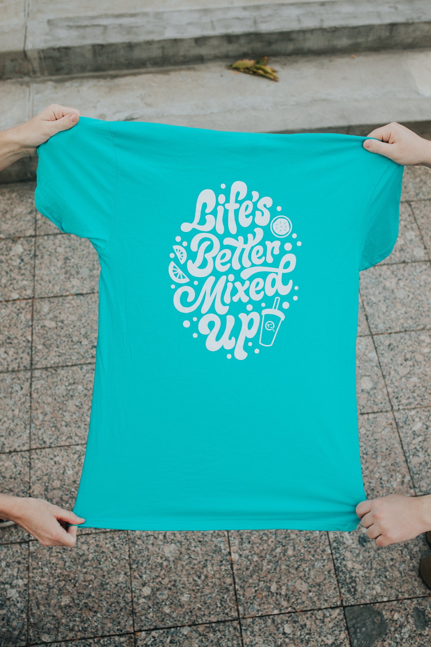 "Life's Better Mixed Up" Mural T-Shirt